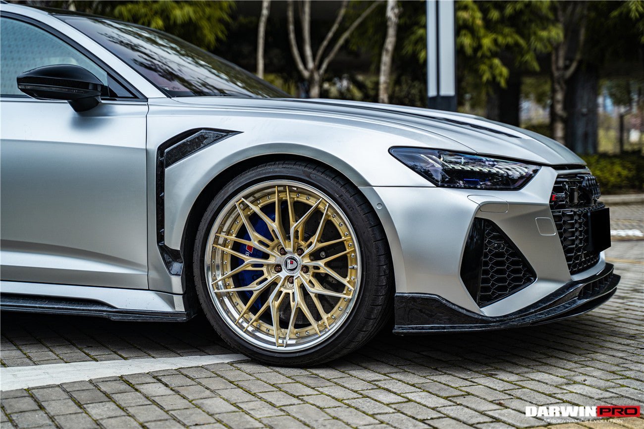 2019 - 2025 Audi RS6 Avant C8 & RS7 Quattro BKSS Style Front Lip