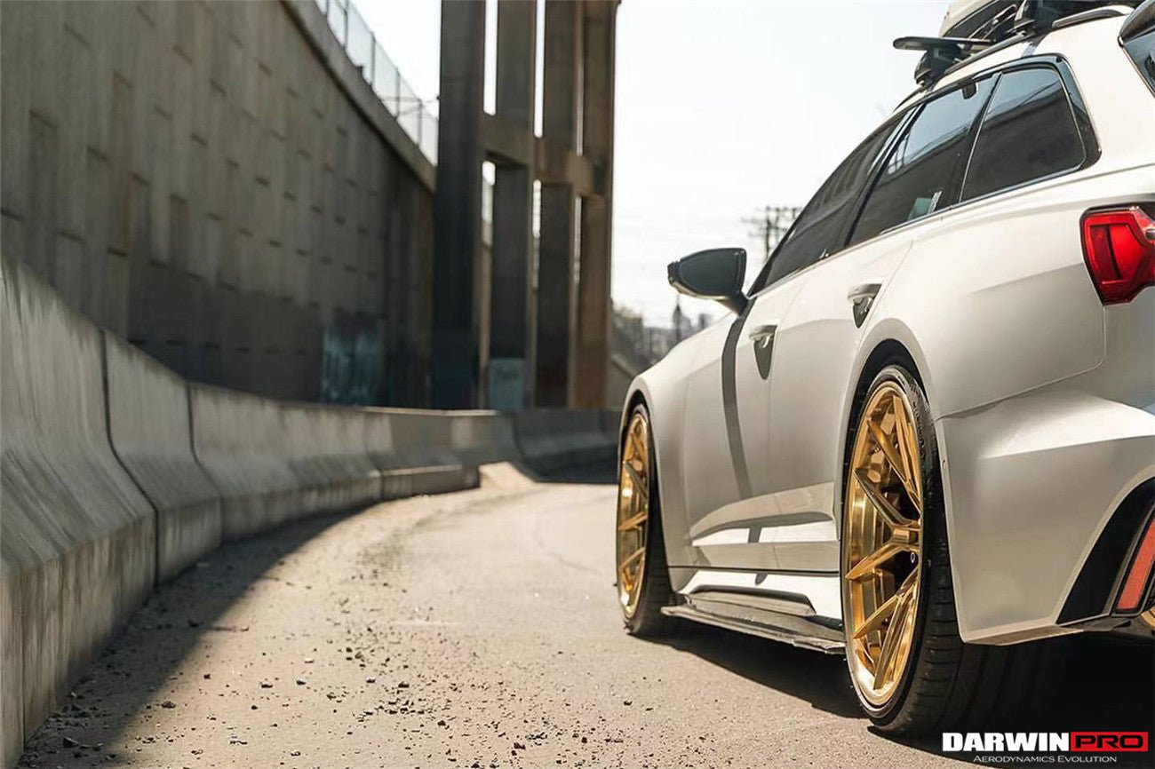 2019 - 2025 Audi RS6 Avant C8 & RS7 Quattro BKSS Style Side Skirts