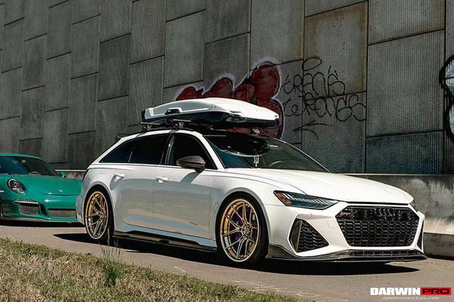2019 - 2025 Audi RS6 Avant C8 & RS7 Quattro BKSS Style Side Skirts