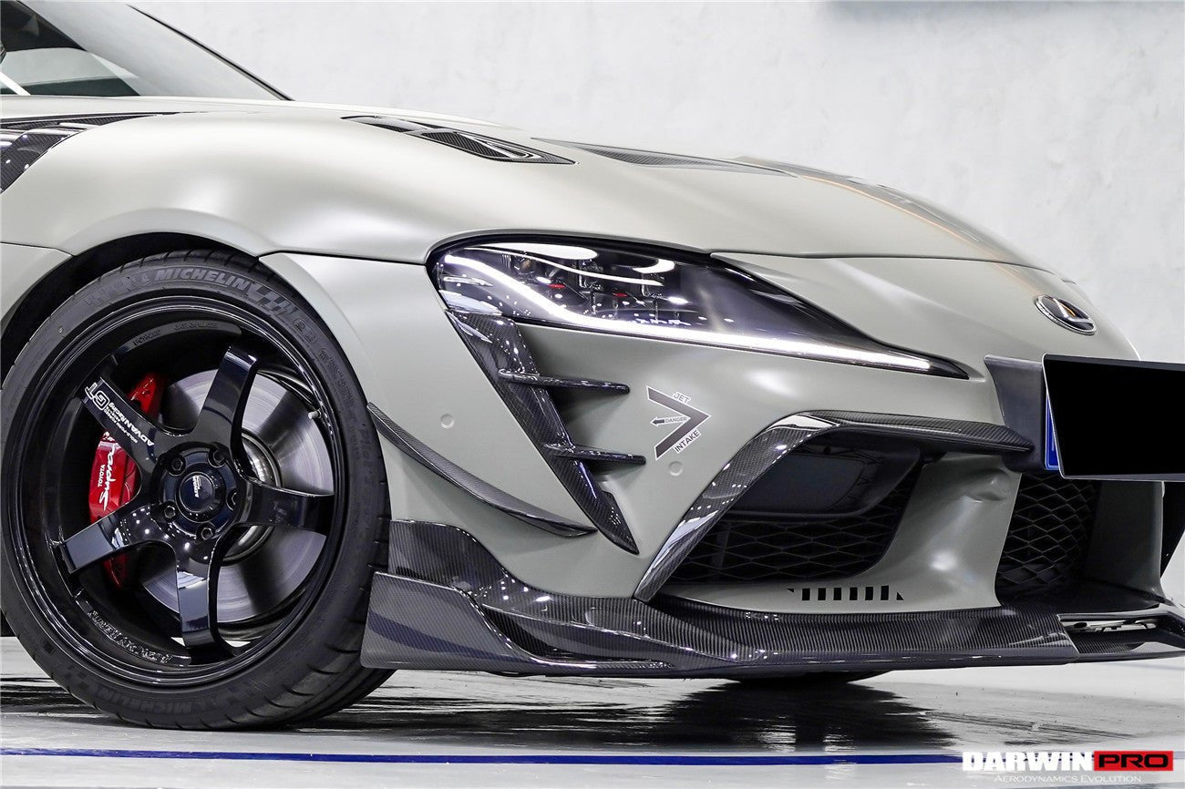 2019 - 2025 Toyota GR Supra (J29 & DB) A90 A91 BKSS Style Carbon Fiber Front Lip