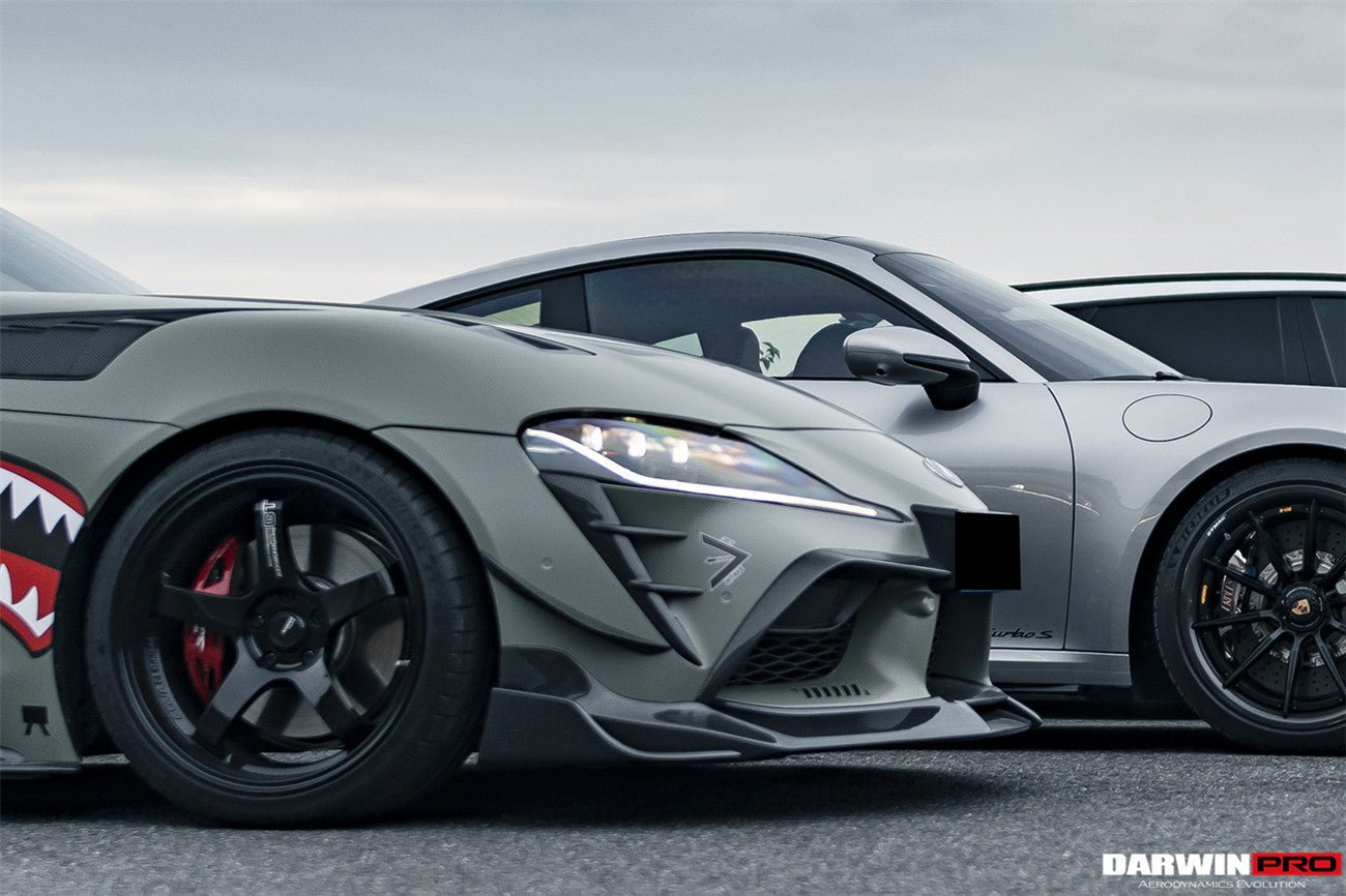 2019 - 2025 Toyota GR Supra (J29 & DB) A90 A91 BKSS Style Carbon Fiber Front Lip