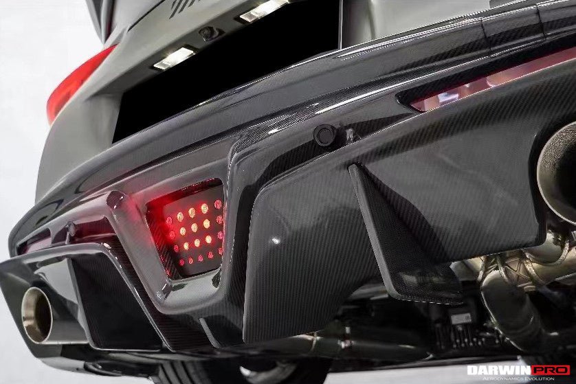 2019 - 2025 Toyota GR Supra (J29 & DB) A90 A91 BKSS Style Carbon Fiber Rear Diffuser Lip