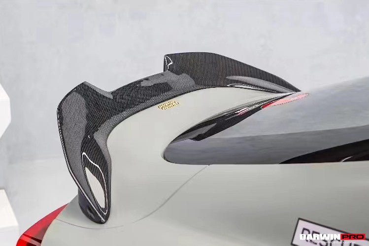 2019 - 2025 Toyota GR Supra (J29 & DB) A90 A91 BKSS Style Carbon Fiber Trunk Spoiler with LED Light