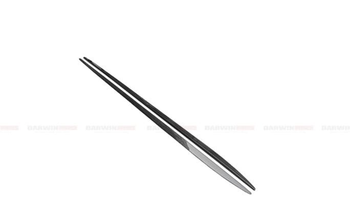 2015 - 2021 Mercedes Benz W205 C63/S AMG Sedan Carbon Fiber Side Skirts Extension