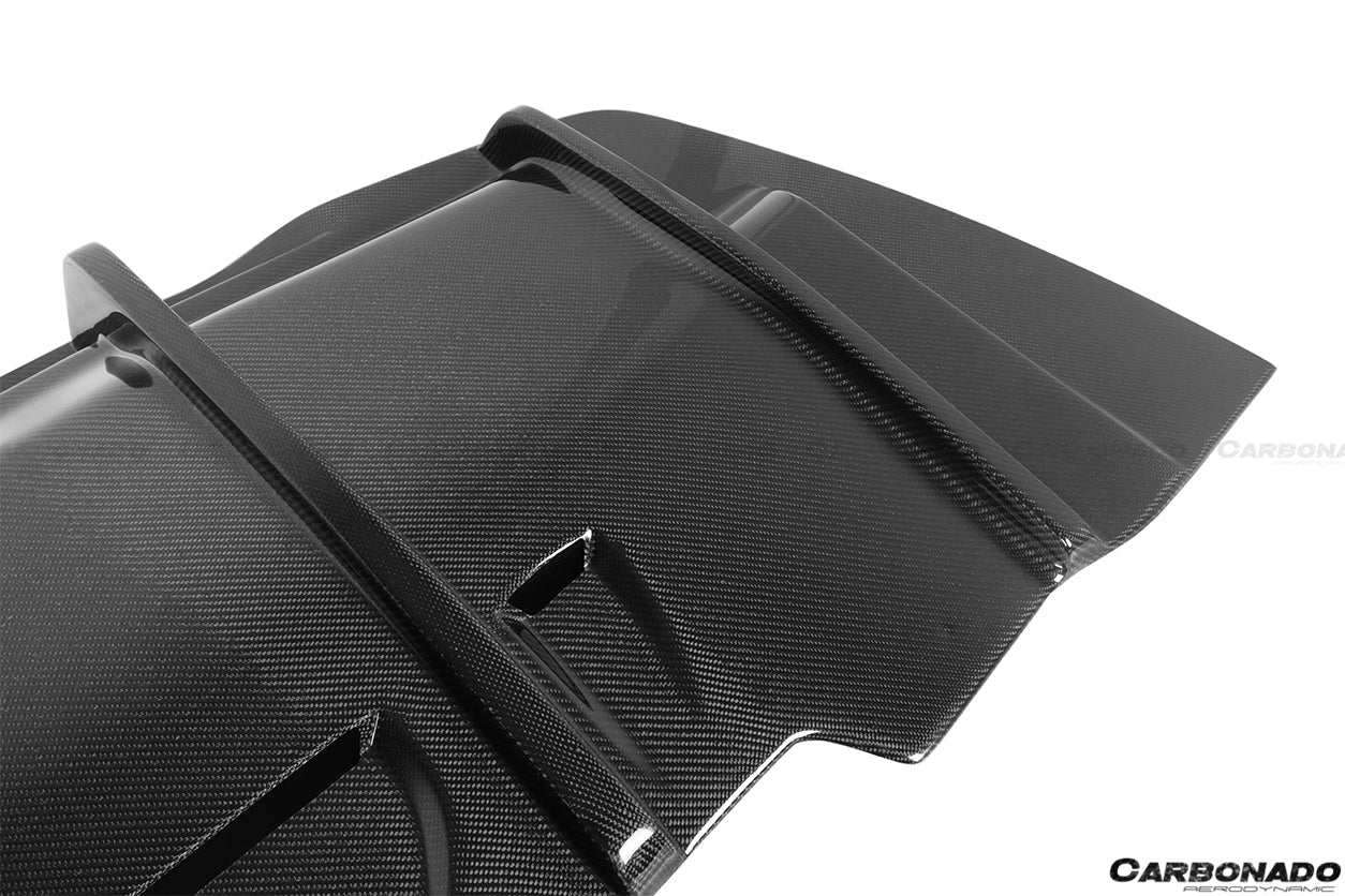 2015 - 2021 Mercedes Benz W205 C63/S AMG Sedan PS Style Rear Diffuser