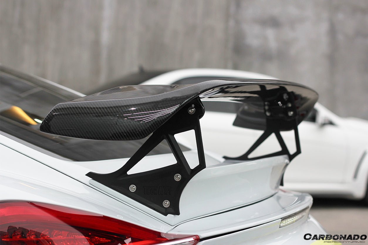 2012 - 2016 Porsche 981 Cayman TA Style Style Carbon Fiber Trunk Spoiler Wing
