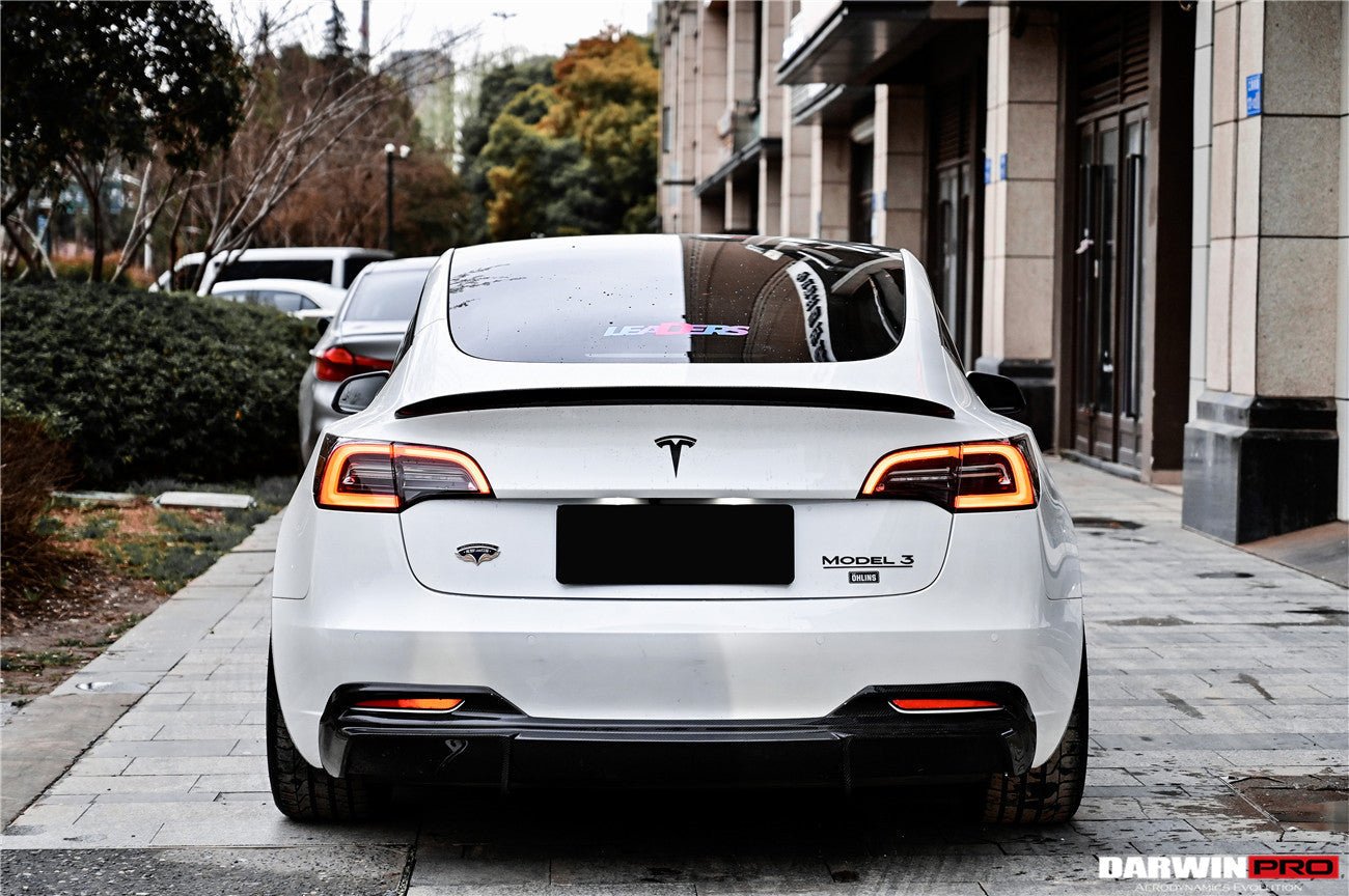 2017 - 2023 Tesla Model 3 IMP Performance Carbon Fiber Rear Lip