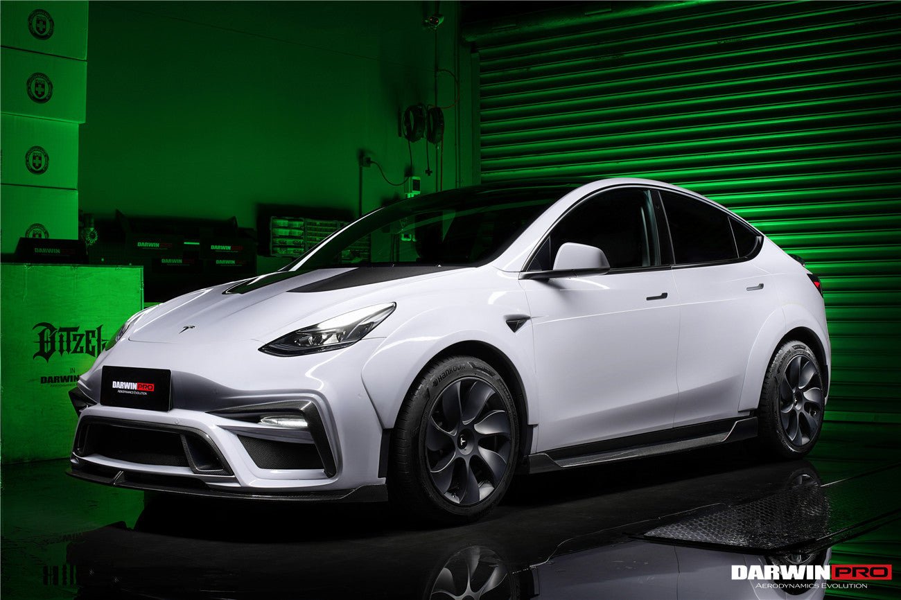 2020 - 2023 Tesla Model Y IMPII Performance Carbon Fiber Side Skirts