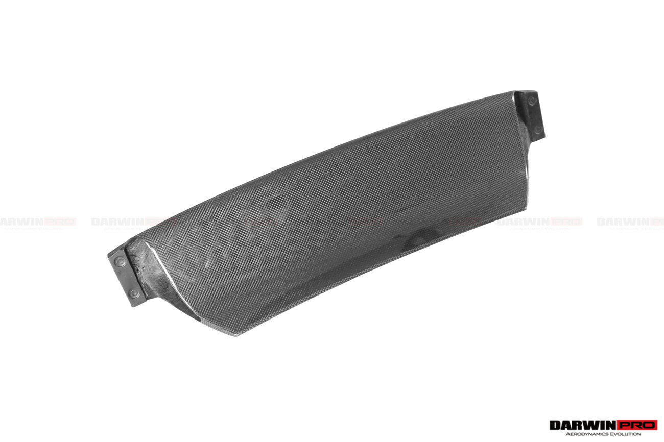 2018 - 2022 Ferrari 488 Pista Carbon Fiber Front Bumper Low Center Chin Splitter