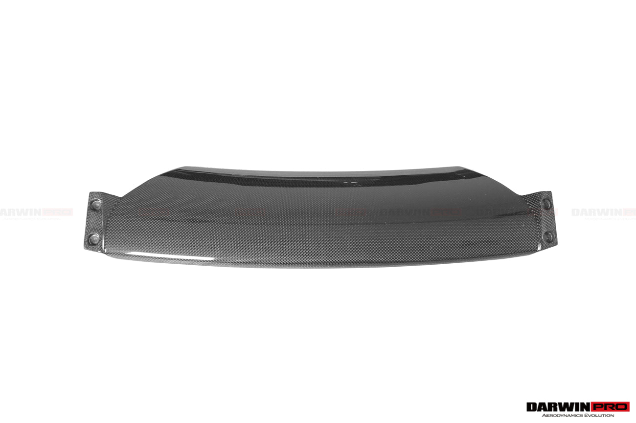 2018 - 2022 Ferrari 488 Pista Carbon Fiber Front Bumper Low Center Chin Splitter