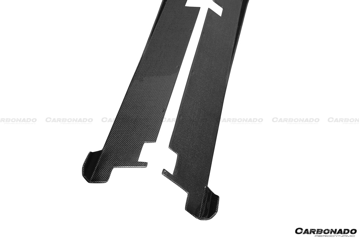 2015 - 2019 Lamborghini Huracan LP610&LP580 DC Style Carbon Fiber Side Skirts Under Board