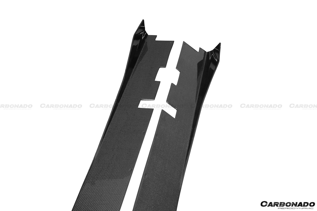 2015 - 2019 Lamborghini Huracan LP610&LP580 DC Style Carbon Fiber Side Skirts Under Board