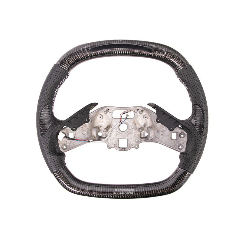 Chevrolet Corvette C8 LED Digital Carbon Fiber Steering Wheel Custom Order 2020-2026