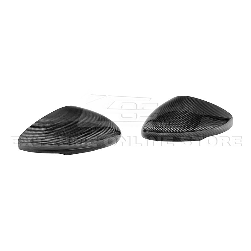 Ford Mustang Mach-E Factory Style Dry Carbon Fiber Mirror Cap Covers 2021-Up