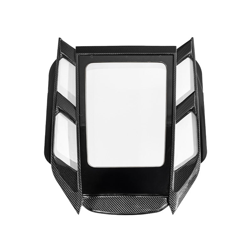Chevrolet Corvette C8 Convertible EOS Performance Style Carbon Flash Rear Hatch Upper HTC Tonneau Window Inserts 2020-Present
