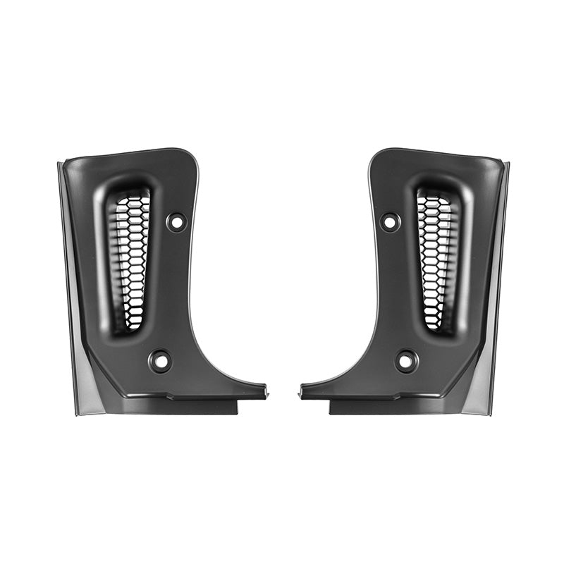 Corvette C8 Z06 XL Extended Rear Mud Flap Guards Matte Black 2023-Up