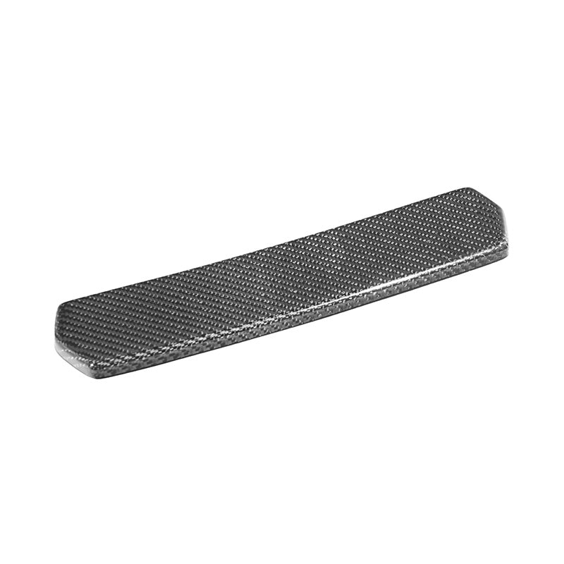 Mustang S650 Dry Carbon Fiber Rear Bumper Spoiler Applique Hole Cover 2024-Up