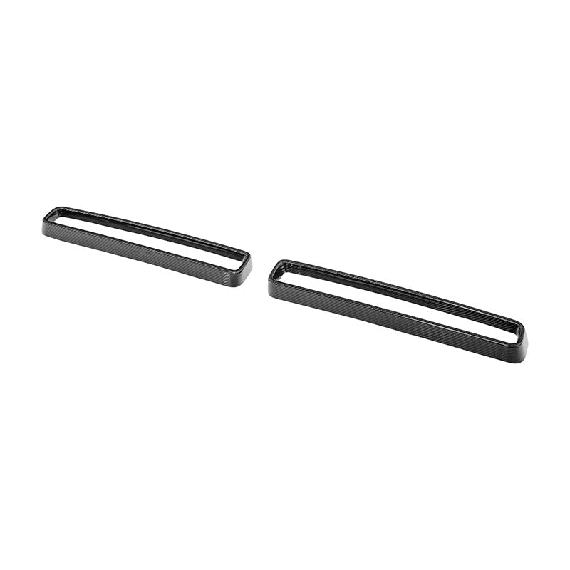 Dodge Challenger Factory Style Carbon Fiber Front Grille Trim Insert Overlay 2015-2023