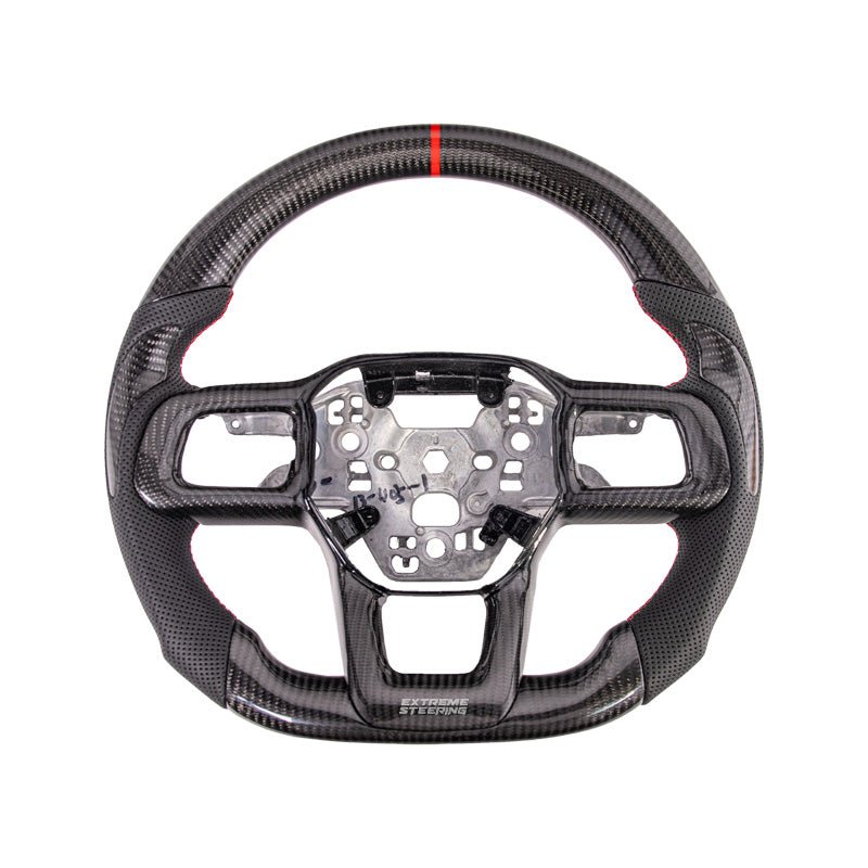 2024+ Ford Mustang Carbon Fiber Steering Wheel (Custom Order)