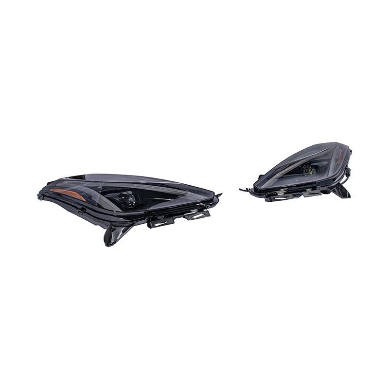 Chevrolet Corvette C7 C8 Style Smoke LED Sequential Headlights 2014-2019