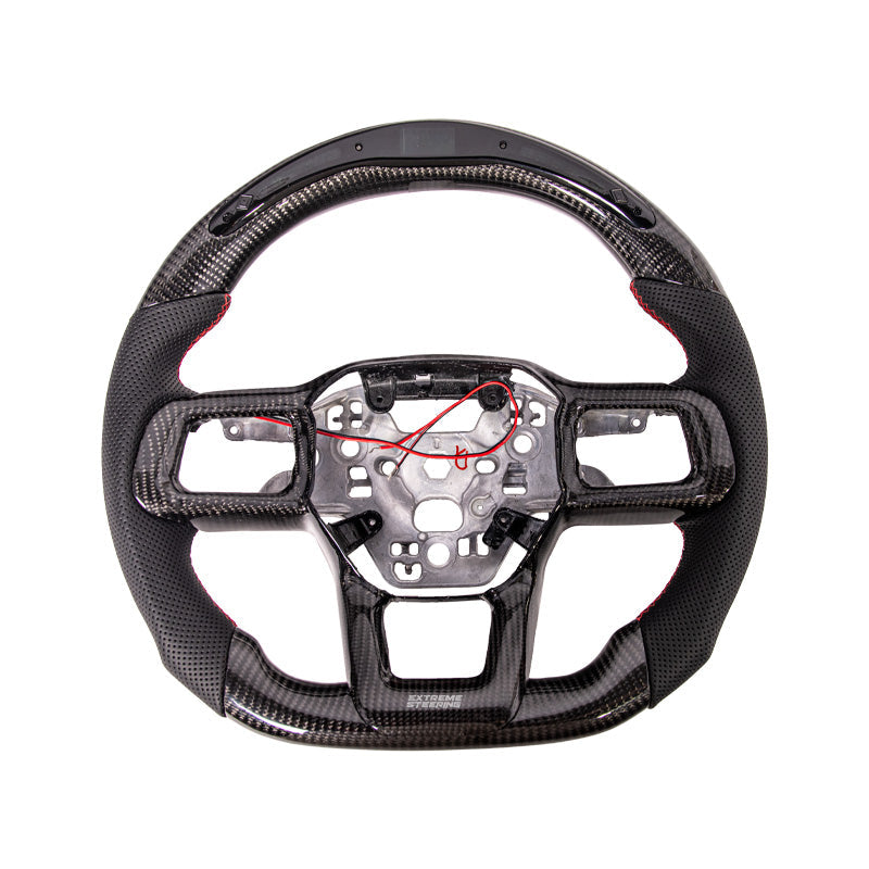 2024+ Ford Mustang Carbon Fiber Steering Wheel (Custom Order)
