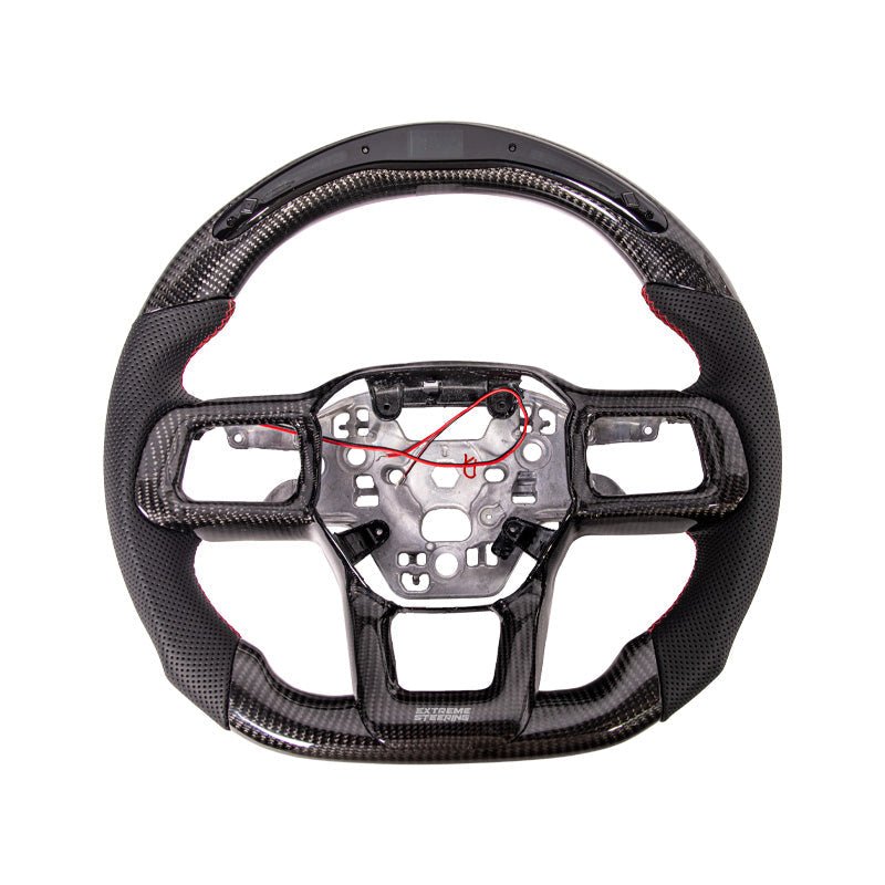 2024+ Ford Mustang Carbon Fiber Steering Wheel (Custom Order)
