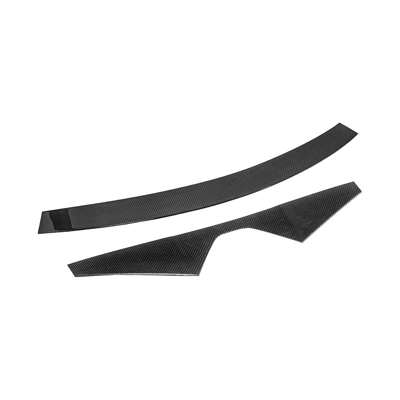 Chevrolet Corvette C8 Dry Carbon Fiber Windshield Upper Molding Trim 2020-Up