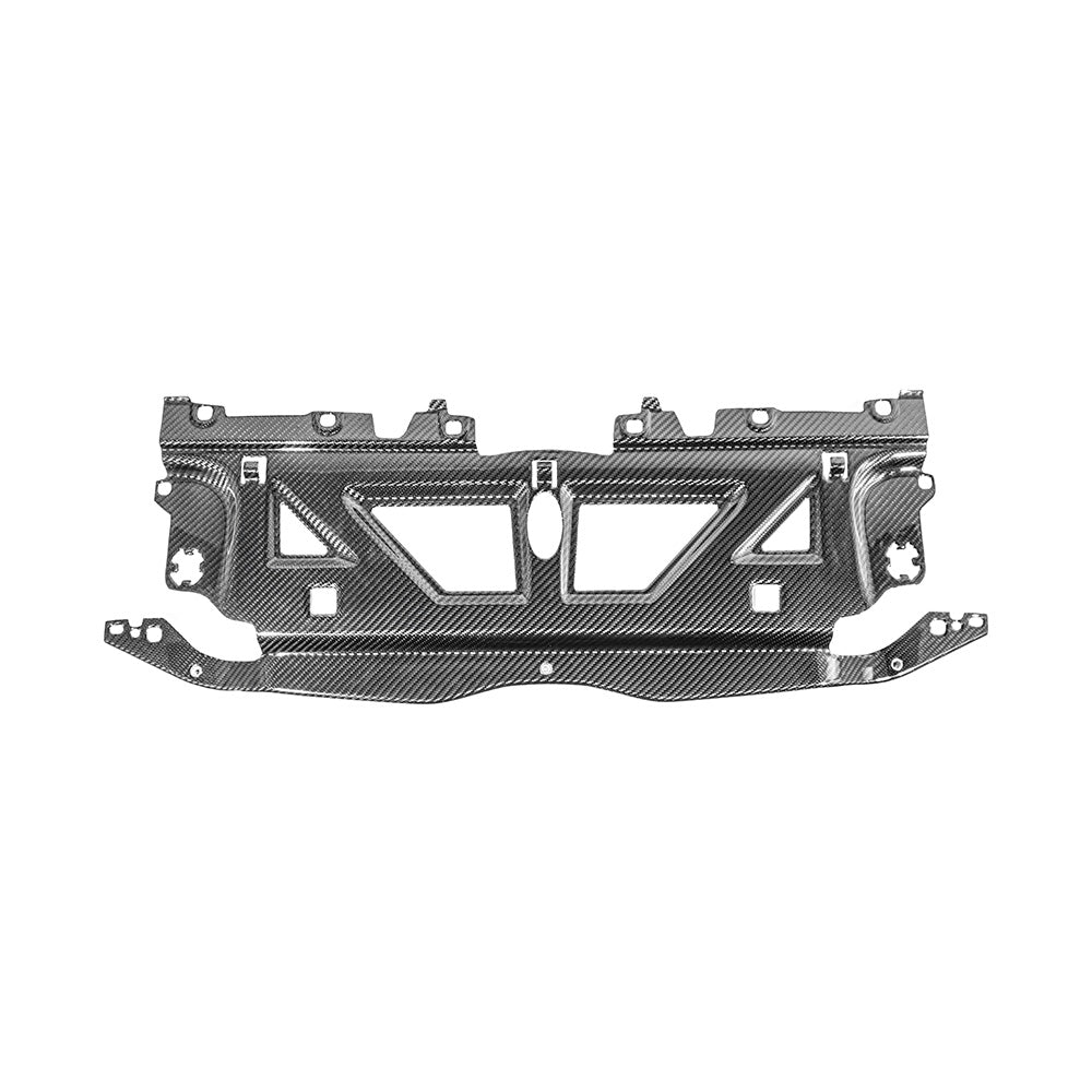 BMW G8X Dry Carbon Fiber Water Tank Radiating Plate Cover Trim 2021-Up