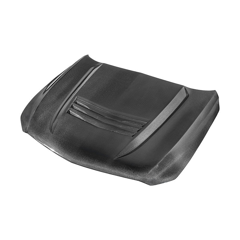 Cadillac CT5 / CT5-V Carbon Fiber Front Bumper Hood Vented Cover Blackwing Style 2020-Up