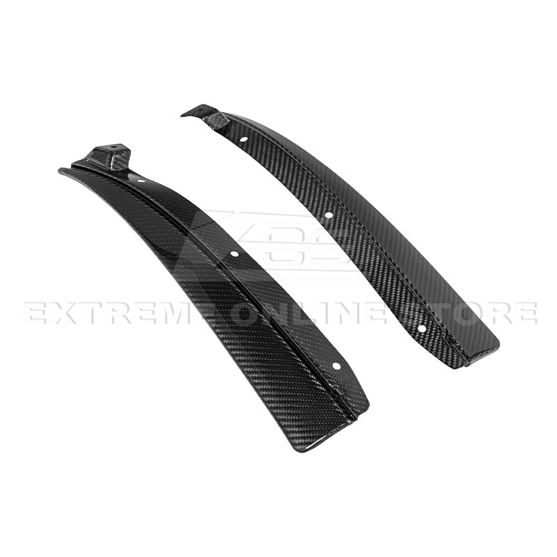 Cadillac ATS-V Track Package Style Dry Carbon Fiber Front Lip & Wheel Arch Extensions 2016-2019