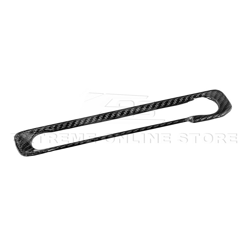 Ford Mustang S650 Factory Style Dry Carbon Fiber AC Control Panel Cover 2024-Up