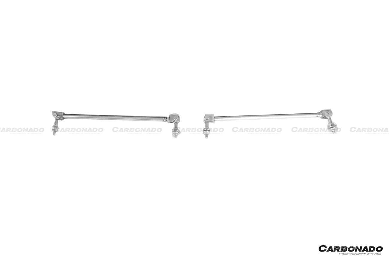 2003 - 2008 Nissan 350Z BRY Style Front Bumper with LED Lights & Support Rod
