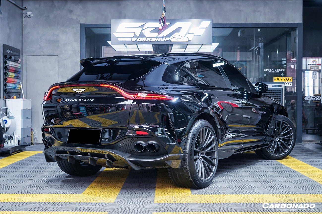 2021 - 2024 Aston Martin DBX 707 Style Dry Carbon Fiber Roof Spoiler