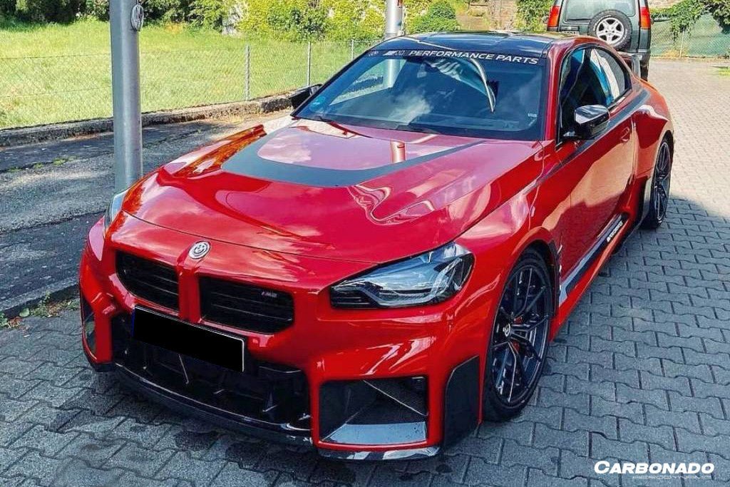 BMW M2 (G87) Dry Carbon Fiber Air Inlet Trim (2021-2024)