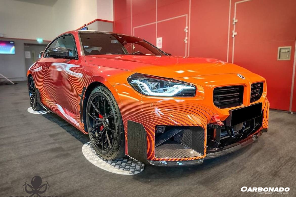 BMW M2 (G87) Dry Carbon Fiber Air Inlet Trim (2021-2024)