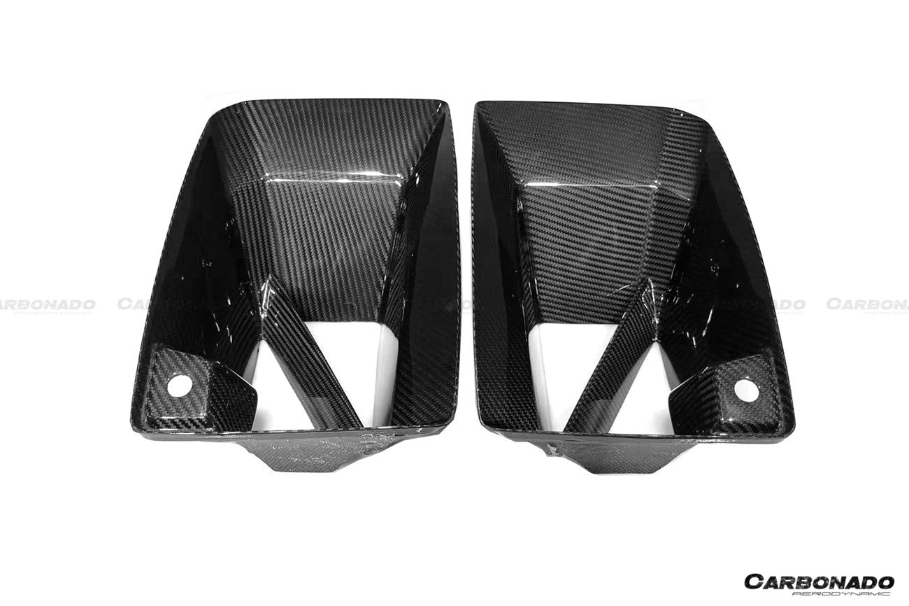 BMW M2 (G87) Dry Carbon Fiber Air Inlet Trim (2021-2024)