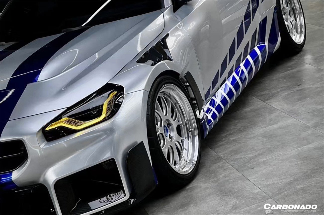 BMW M2 (G87) Dry Carbon Fiber Air Inlet Trim (2021-2024)