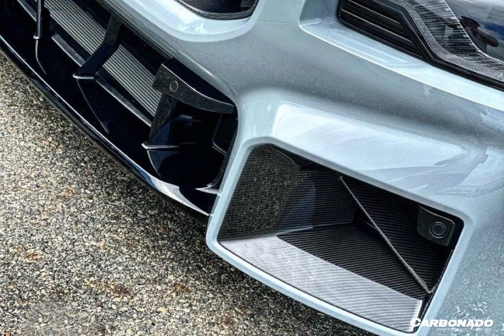 BMW M2 (G87) Dry Carbon Fiber Air Inlet Trim (2021-2024)