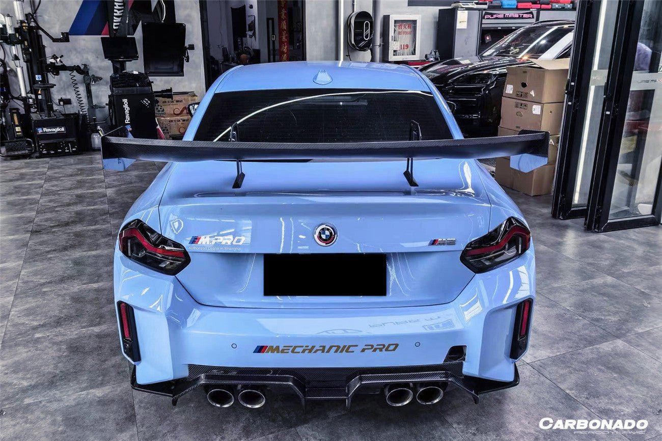2021-2024 BMW M2 (G87) Dry Carbon Fiber Trunk Spoiler Wing