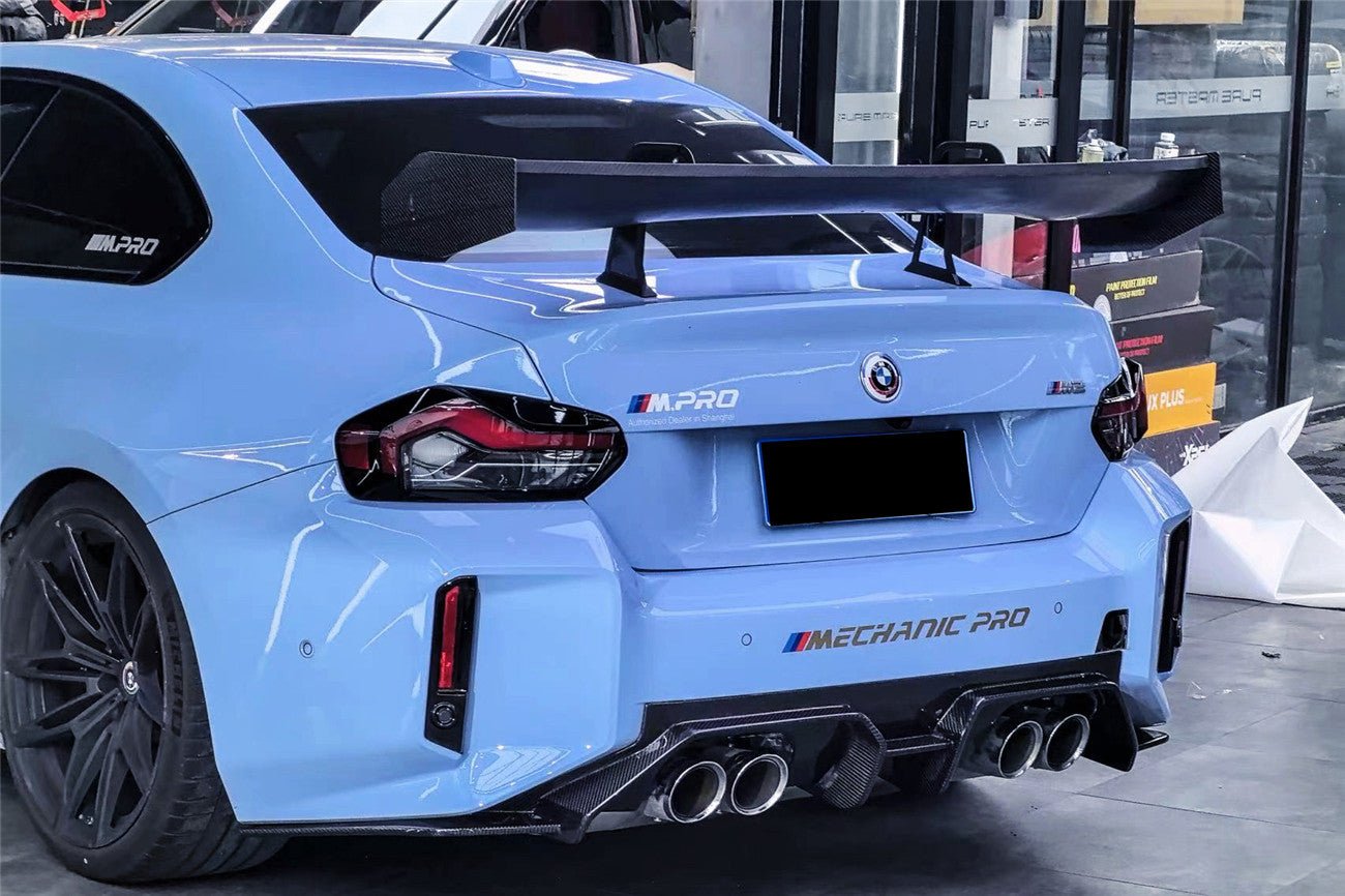 2021-2024 BMW M2 (G87) Dry Carbon Fiber Trunk Spoiler Wing