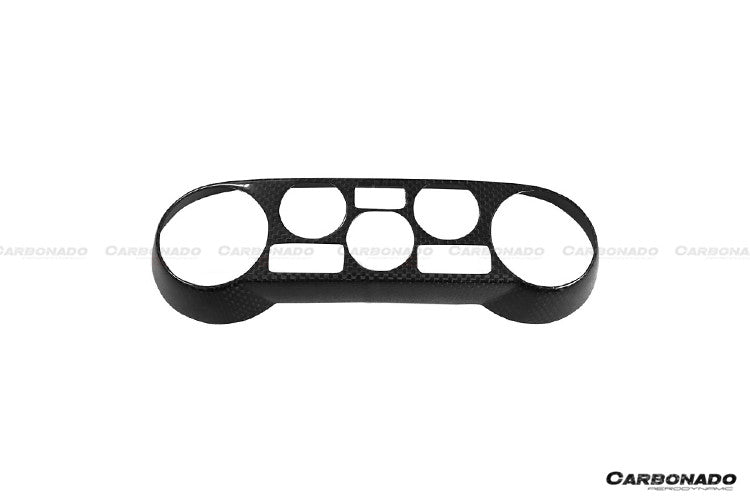 Ferrari 488 GTB Spider F142M Dry Carbon Fiber AC Control Panel Cover 2015-2020