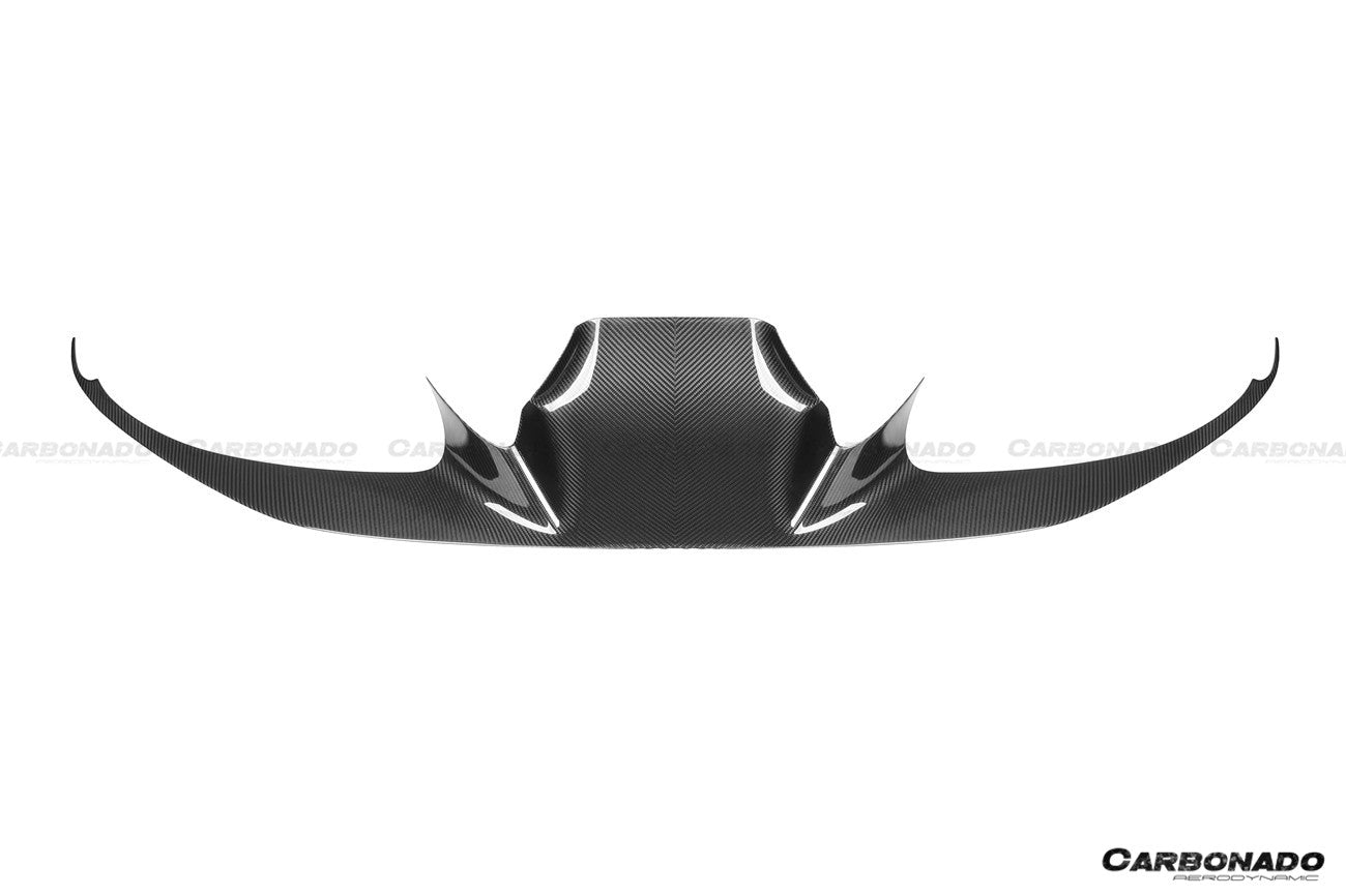 Ferrari F8 OEM Style Autoclave Carbon Fiber Front Lip Splitter 2019-2024