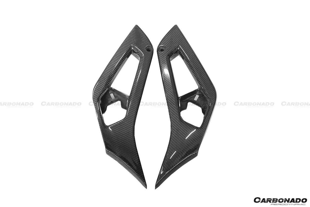 Lamborghini Aventador LP700 LB834 Coupe Roadster Carbon Fiber Inner Door Handles 2011-2016