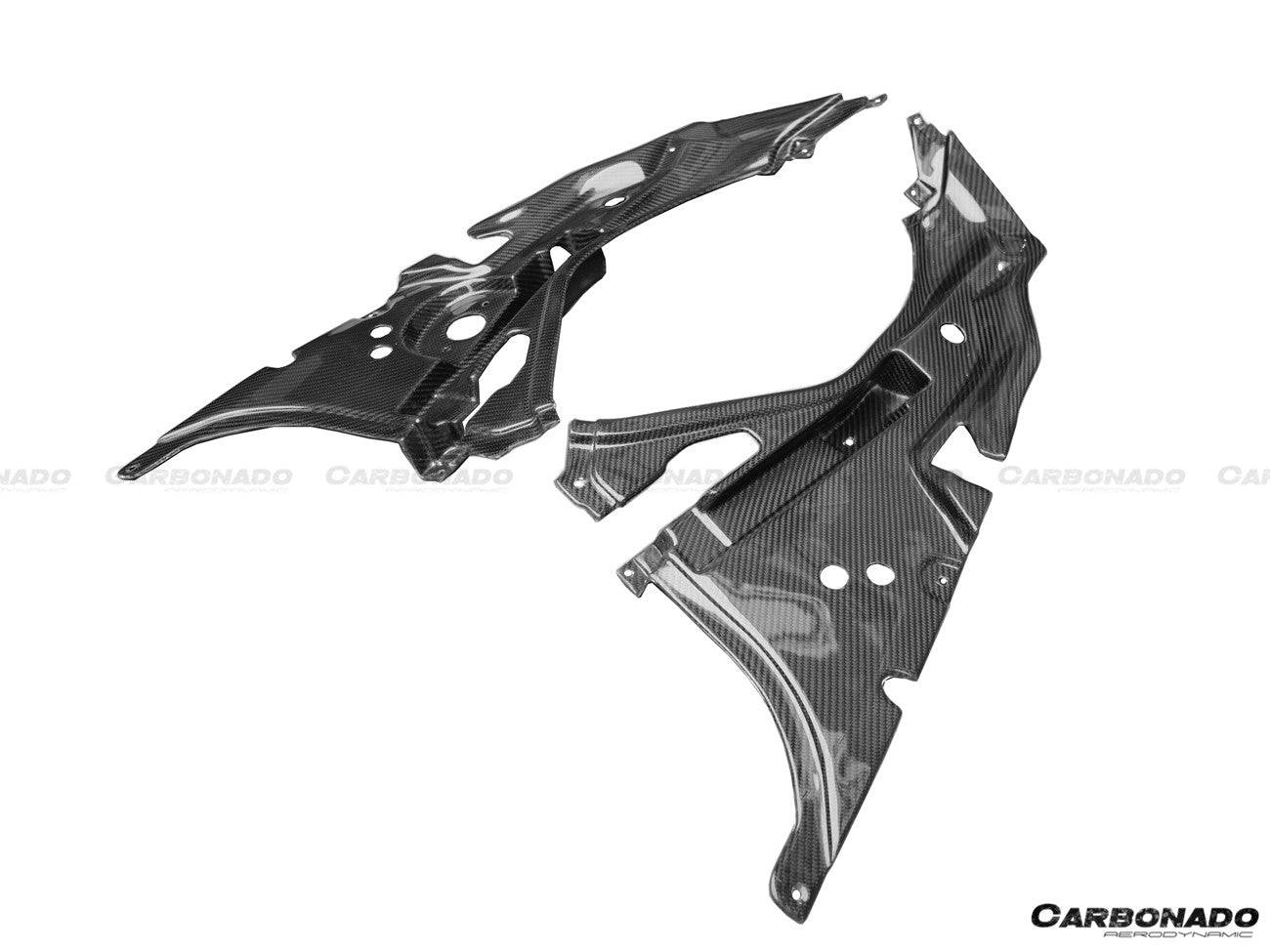 2011-2016 Lamborghini Aventador LP700 Coupe & Roadster OEM Style Carbon Fiber Front Trunk Kit - Carbonado