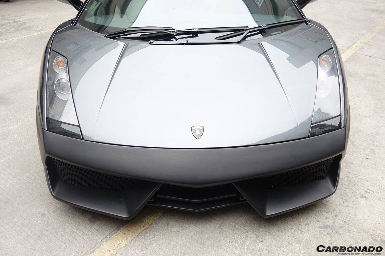 2004-2008 Lamborghini Gallardo LP570 Style Front Bumper - Carbonado