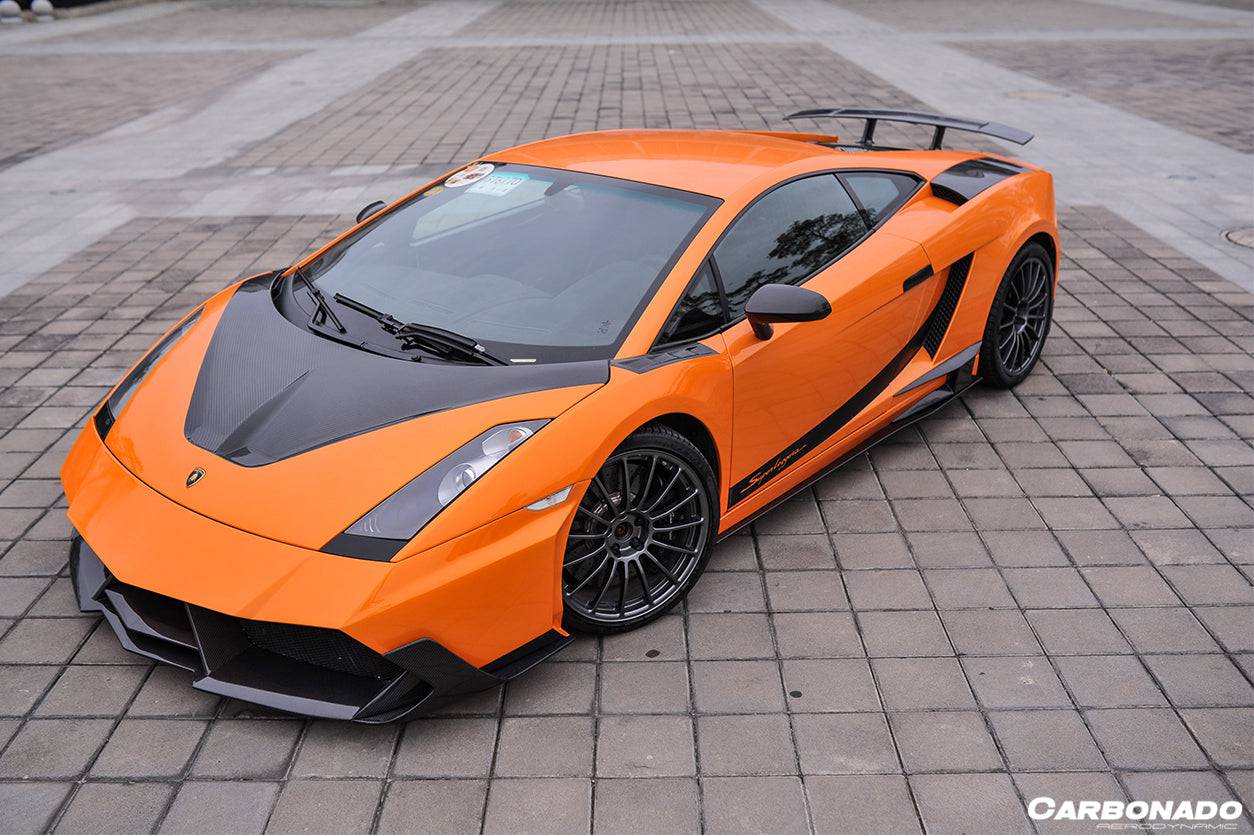 2004-2008 Lamborghini Gallardo VF Style Carbon Fiber Hood - Carbonado