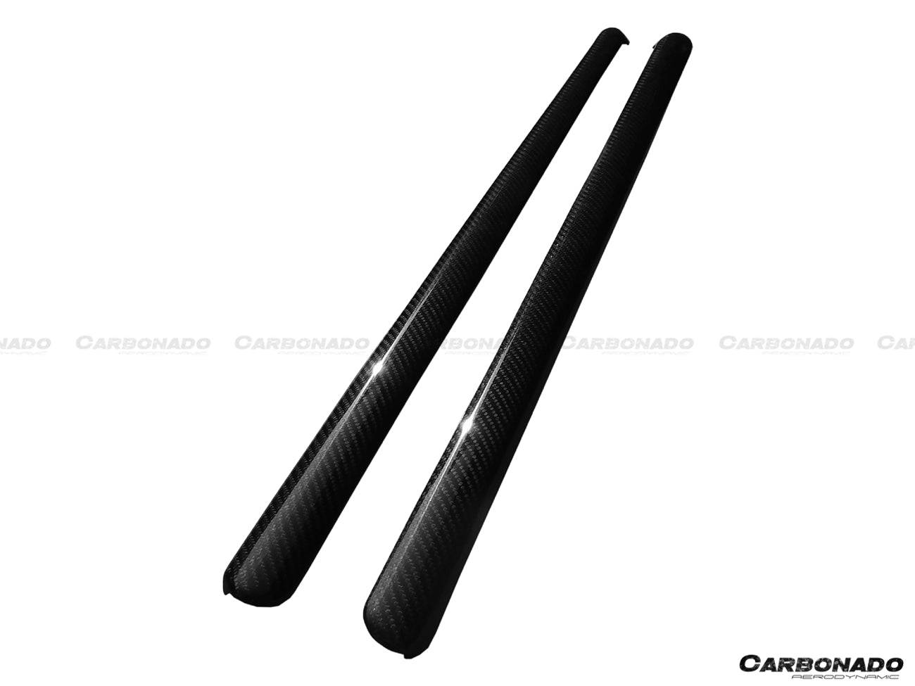 Lamborghini Gallardo L140 OEM Style Carbon Fiber Door Sill Step Covers 2004-2008