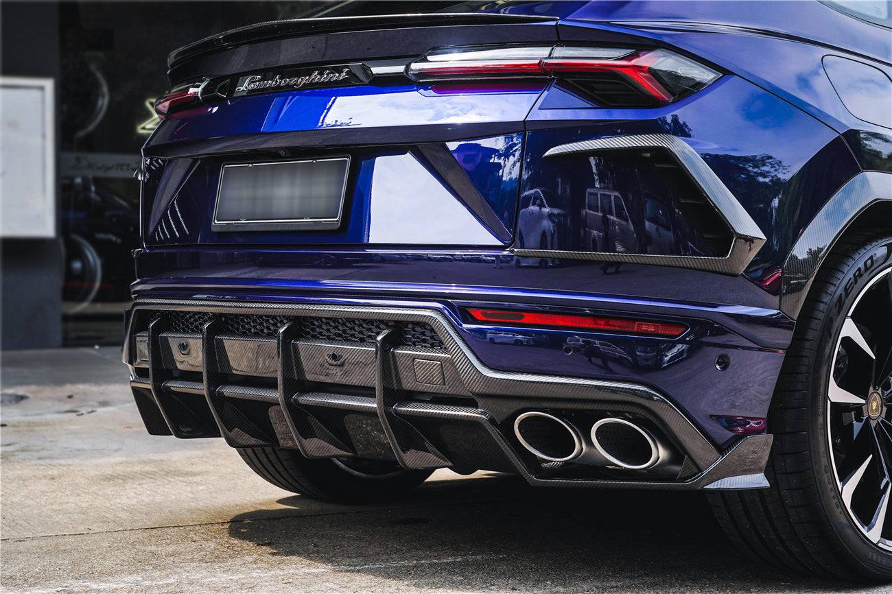 2018-2022 Lamborghini URUS TC Style Dry Carbon Fiber Rear Diffuser - Carbonado