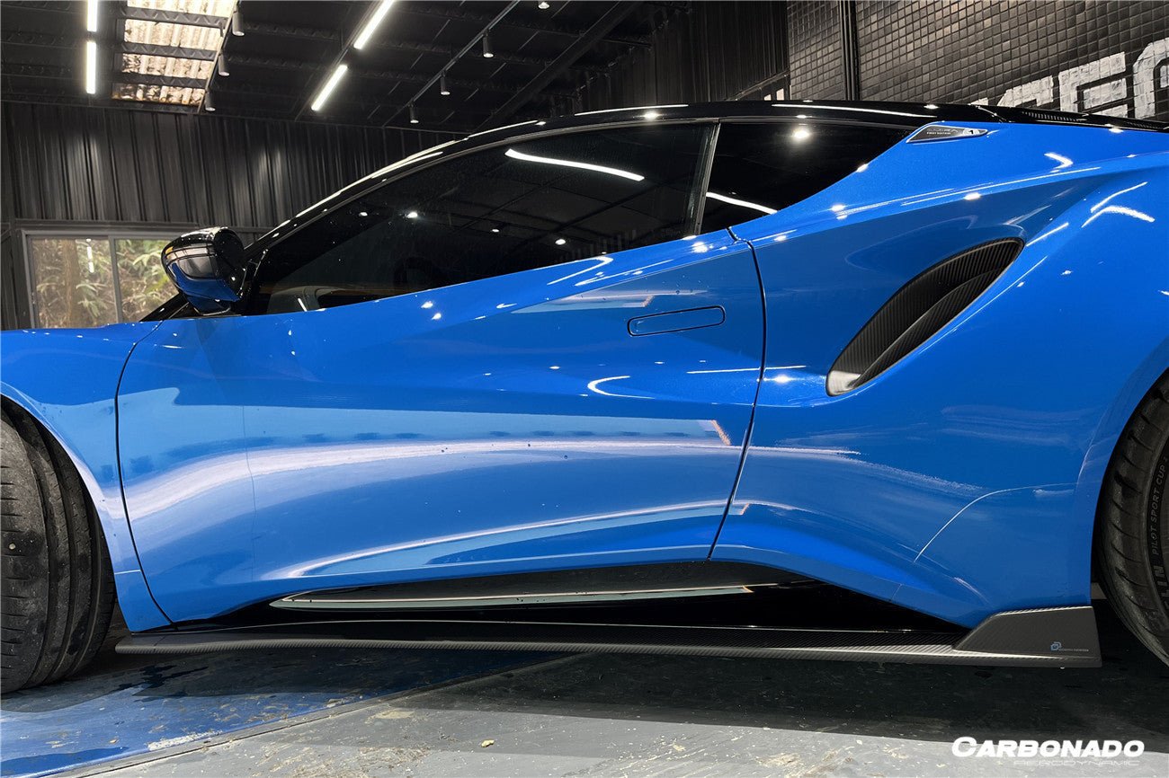 2021 - 2024 Lotus Emira OD Style Dry Carbon Fiber Quarter Panel Side Scoopes