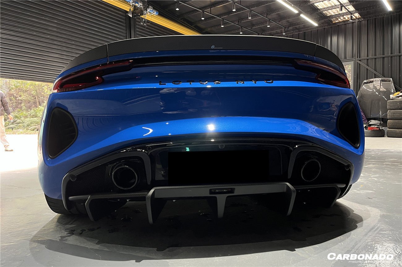 2021 - 2024 Lotus Emira OD Style Dry Carbon Fiber Rear Bumper Vents
